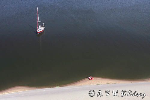 Zalew Kuroński, Litwa. Curonian Lagoon, Lithuania