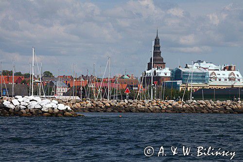 Ystad marina, Szwecja Południowa, Skania, Bałtyk