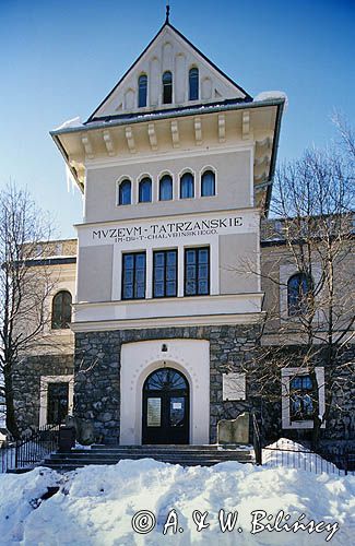 Zakopane muzeum Tatrzańskie T. Chałubińskiego