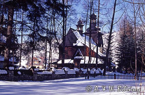 Zakopane Harenda kościół św. Jana Apostoła Ewangelisty