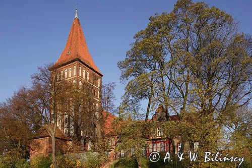 Zalewo, gotycki kościół z XIV wieku