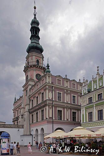 Zamość, Ratusz i rynek