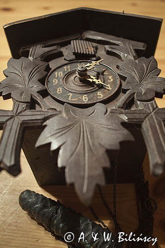Stary zegar z kukułką