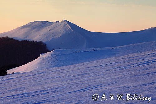 na Połoninie Wetlińskiej, Bieszczady, Hnatowe Berdo