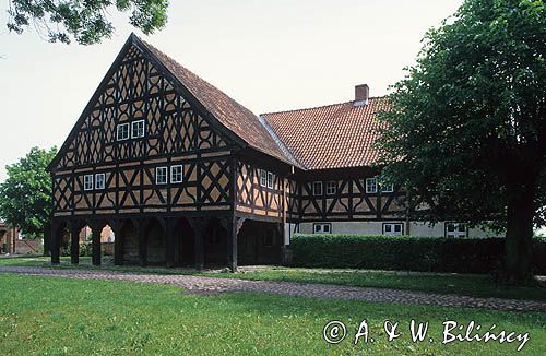 żulławski dom podcieniowy, szachulcowy, Trutnowy