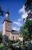 Kościół z XIII w. w Jomala na Alandach, Finlandia