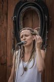 II Bieszczadzki Festiwal Filmowy Ale Czad, koncert zespołu Wciórności, Marta Ciesielska, Stanica kresowa Chreptiów