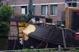 barka mieszkalna, Amsterdam, Holandia