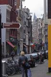 uliczka, Amsterdam, Holandia