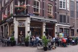 kawiarnia w centrum, Amsterdam, Holandia