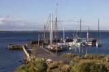 port Korshavn przy wyspie Avernako, Archipelag Południowej Fionii, Dania