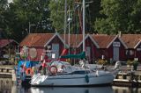 jacht s/y Bagheera, port Kristianopel, Kalmarsund, Szwecja