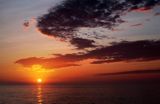 wschód słońca na Bałtyku