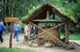 Biskupin, Muzeum archeologiczne, piec chlebowy