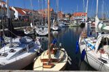 port w Allinge, Bornholm, Dania