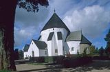 obronny kościół rotundowy w Osterlars, Bornholm, Dania