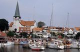 Bornholm, Dania, port w Ronne