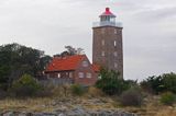 latarnia morska w Svaneke na wyspie Bornholm, Dania