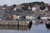 port w Svaneke na wyspie Bornholm, Dania