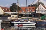 port w Svaneke na wyspie Bornholm, Dania