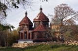 zabytkowa cerkiew drewniana w Bystrem, Bieszczady