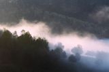 mgły o wschodzie słońca, Bieszczady