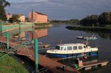 port jachtowy w Bytomiu Odrzańskim, rzeka Odra