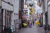 Dordrecht, uliczka, Holandia