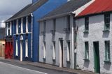 uliczka w Dromod, rejon Górnej Shannon, Irlandia