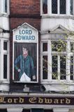 Lord Edward, szyld, Dame Street, Dublin, Irlandia