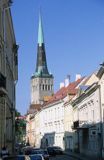 Kościół św. Olafa, na ulicy Lai w Tallinie, Estonia