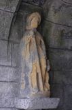 figura w kościele w Fouesnant, Finistere, Bretania, Francja