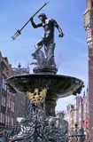 Gdańsk. fontanna Neptuna, Długi Targ,ulica Długa