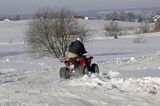 Gołdap Piękna Góra kompleks narciarski, jazda na guadzie