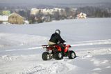 Gołdap Piękna Góra kompleks narciarski, jazda na guadzie