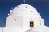 kopuła cerkwi, Grecja, wyspa Ios, Cyklady
