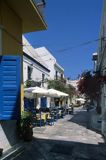 uliczka, Ermopoulis, wyspa Syros, Cyklady, Grecja
