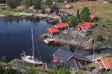 wioska rybacka na wyspie Grisslan, Szwecja, Zatoka Botnicka