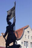 Grudziądz, pomnik żołnierza polskiego na Rynku Głównym