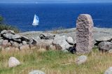 cmentarz brytyjskiej marynarki z XIX wieku, wybrzeże wyspy Hano, Szkiery Blekinge, Szwecja