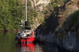 Zatoka Paradisbukta na wyspie Haoya, Håøya, Południowa Norwegia, Skagerrak