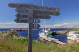 port na południowym krańcu wyspy Haparanda Sandskar, Park Narodowy, Szwecja, Zatoka Botnicka