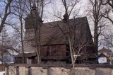 Hervartov, drewniany kościół katolicki pw. św. Franciszka z Asyżu z 1500 r, najstarszy i najlepiej utrzymany kościółek drewniany na Słowacji, Słowacja