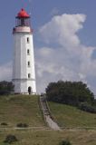 latarnia morska na północnym krańcu wyspy Hiddensee, Mecklenburg-Vorpommern, Niemcy