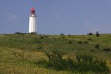 latarnia morska na północnym krańcu wyspy Hiddensee, Mecklenburg-Vorpommern, Niemcy