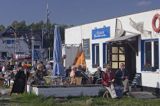 jachtklub w Vitte na wyspie Hiddensee, Mecklenburg-Vorpommern, Niemcy