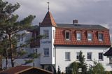 Strand Hotel w Vitte na wyspie Hiddensee, Mecklenburg-Vorpommern, Niemcy