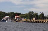 wyspa Hiuma, Hiiumaa, port w Lehtma, Estonia Hiiumaa Island, Lehtma harbour, Estonia