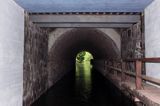 tunel, przeprawa wodna, Stare Jabłonki, Mazury, tunel między jeziorami Szeląg Mały oraz Szeląg Wielki, koniec/początek kanału Ostródzko-Elbląskiego