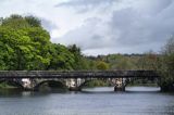 kamienny most w Jamestown nad rzeką Shannon, rejon Górnej Shannon, Irlandia